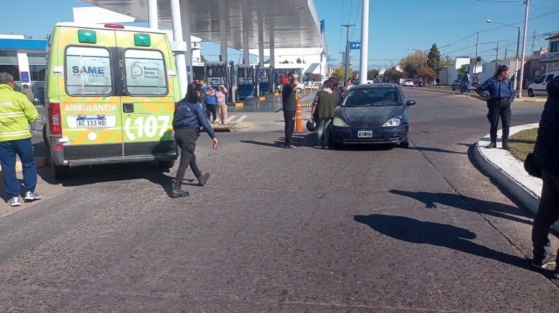 Dos choques en pocos minutos en la rotonda de Coln y Urquiza